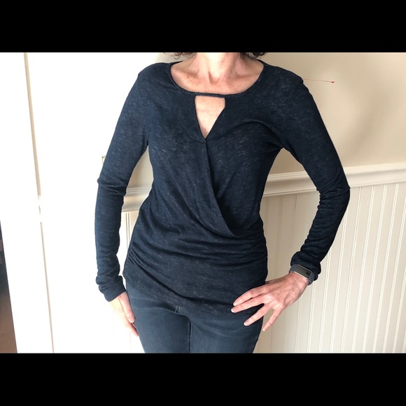 Velvet by Graham & Spenser navy knit S PRICE DROP! - Picture 3 of 7